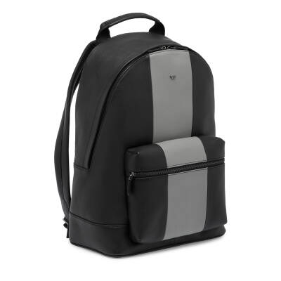 Siyah Deri Unisex Sırt Çantası - S1SR00021491-N9A - 3