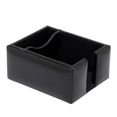 Siyah Deri Unisex Sümen Takımı - S1SU00004754-A97 - 5