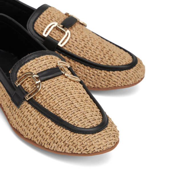 Siyah Deri-Vegan Kadın Loafer - K26Y1AY68629-V1S - 3