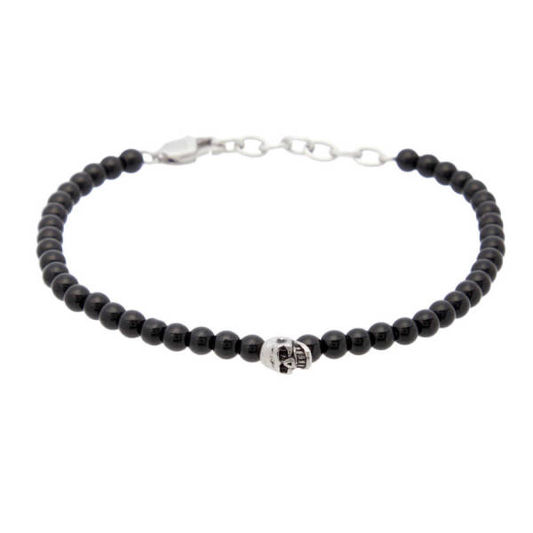 Siyah Erkek Bileklik - E1BLK0410326-D62 - 1