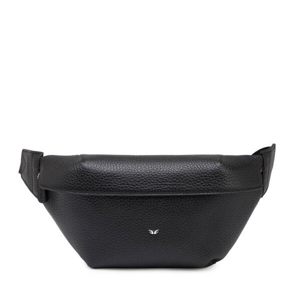 Siyah Hakiki Deri Erkek Bel Çantası - S1BL00021549-V5N - 1