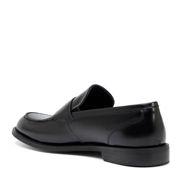 Siyah Hakiki Deri Erkek Klasik Ayakkabı - E26I1AY57676-A35 - 4