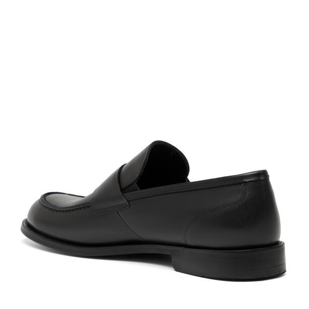 Siyah Hakiki Deri Erkek Klasik Ayakkabı - E26I1AY57676-A43 - 4