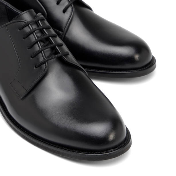 Siyah Hakiki Deri Erkek Klasik Ayakkabı - E26I1AY57677-A43 - 3