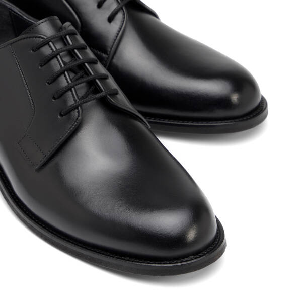Siyah Hakiki Deri Erkek Klasik Ayakkabı - E26I1AY57677-A43 - 3