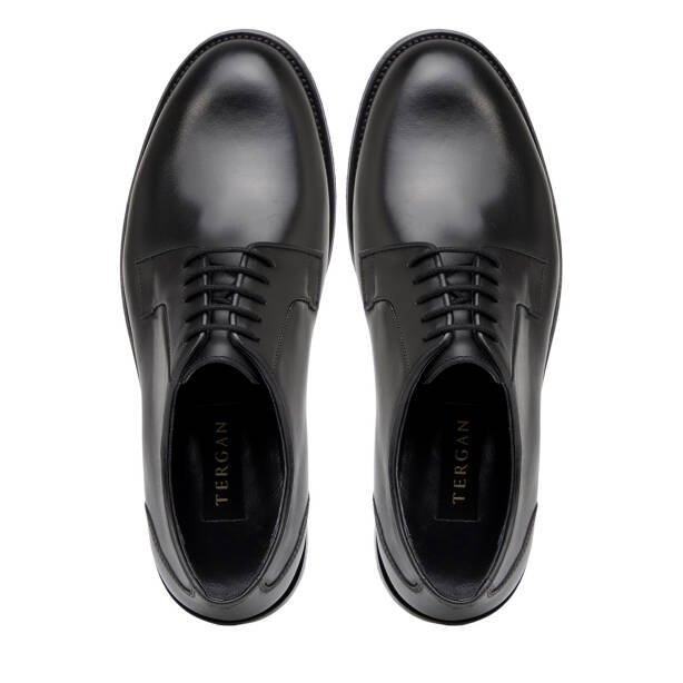 Siyah Hakiki Deri Erkek Klasik Ayakkabı - E26I1AY57677-A43 - 5