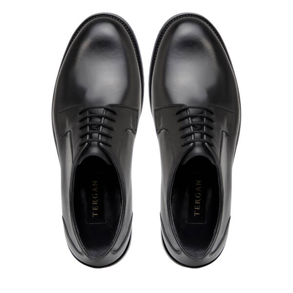 Siyah Hakiki Deri Erkek Klasik Ayakkabı - E26I1AY57677-A43 - 5