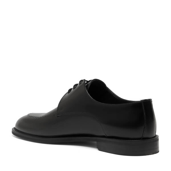 Siyah Hakiki Deri Erkek Klasik Ayakkabı - E26I1AY57679-A35 - 4