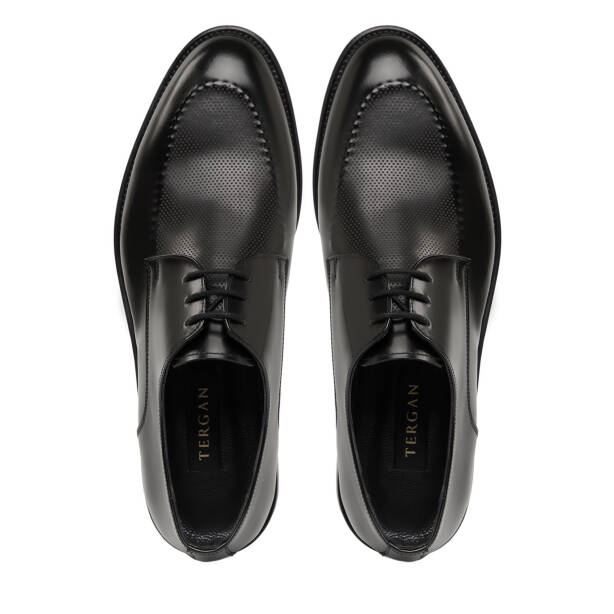 Siyah Hakiki Deri Erkek Klasik Ayakkabı - E26I1AY57679-A35 - 5