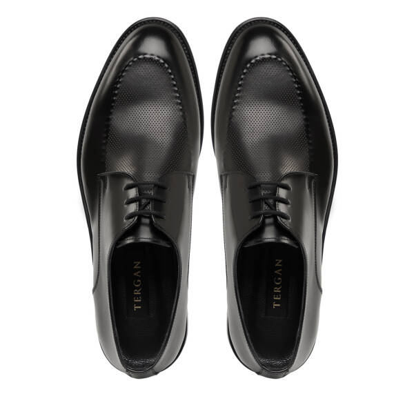 Siyah Hakiki Deri Erkek Klasik Ayakkabı - E26I1AY57679-A35 - 5