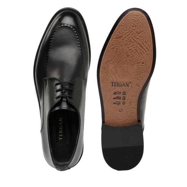 Siyah Hakiki Deri Erkek Klasik Ayakkabı - E26I1AY57679-A35 - 6