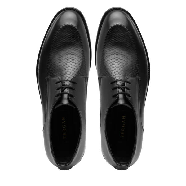 Siyah Hakiki Deri Erkek Klasik Ayakkabı - E26I1AY57679-A43 - 5