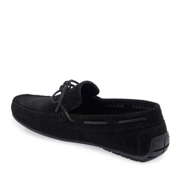 Siyah Hakiki Deri Erkek Loafer - E26I1AY57711-A01 - 2