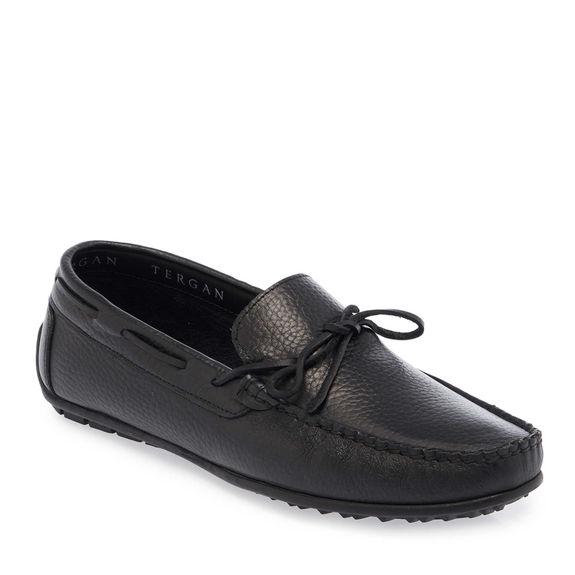Siyah Hakiki Deri Erkek Loafer - E26I1AY57711-A41