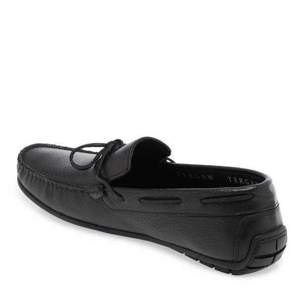 Siyah Hakiki Deri Erkek Loafer - E26I1AY57711-A41 - 2