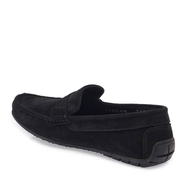 Siyah Hakiki Deri Erkek Loafer - E26I1AY57712-A01 - 2