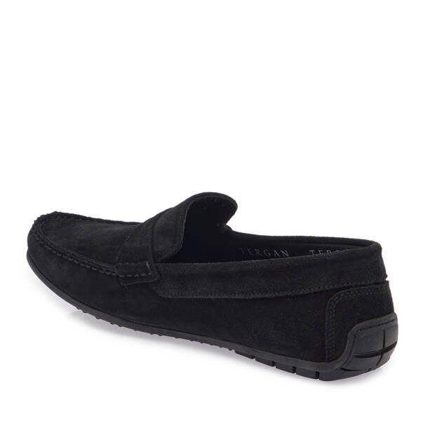 Siyah Hakiki Deri Erkek Loafer - E26I1AY57712-A01 - 2