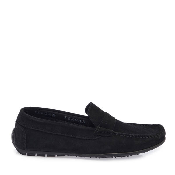 Siyah Hakiki Deri Erkek Loafer - E26I1AY57712-A01 - 3