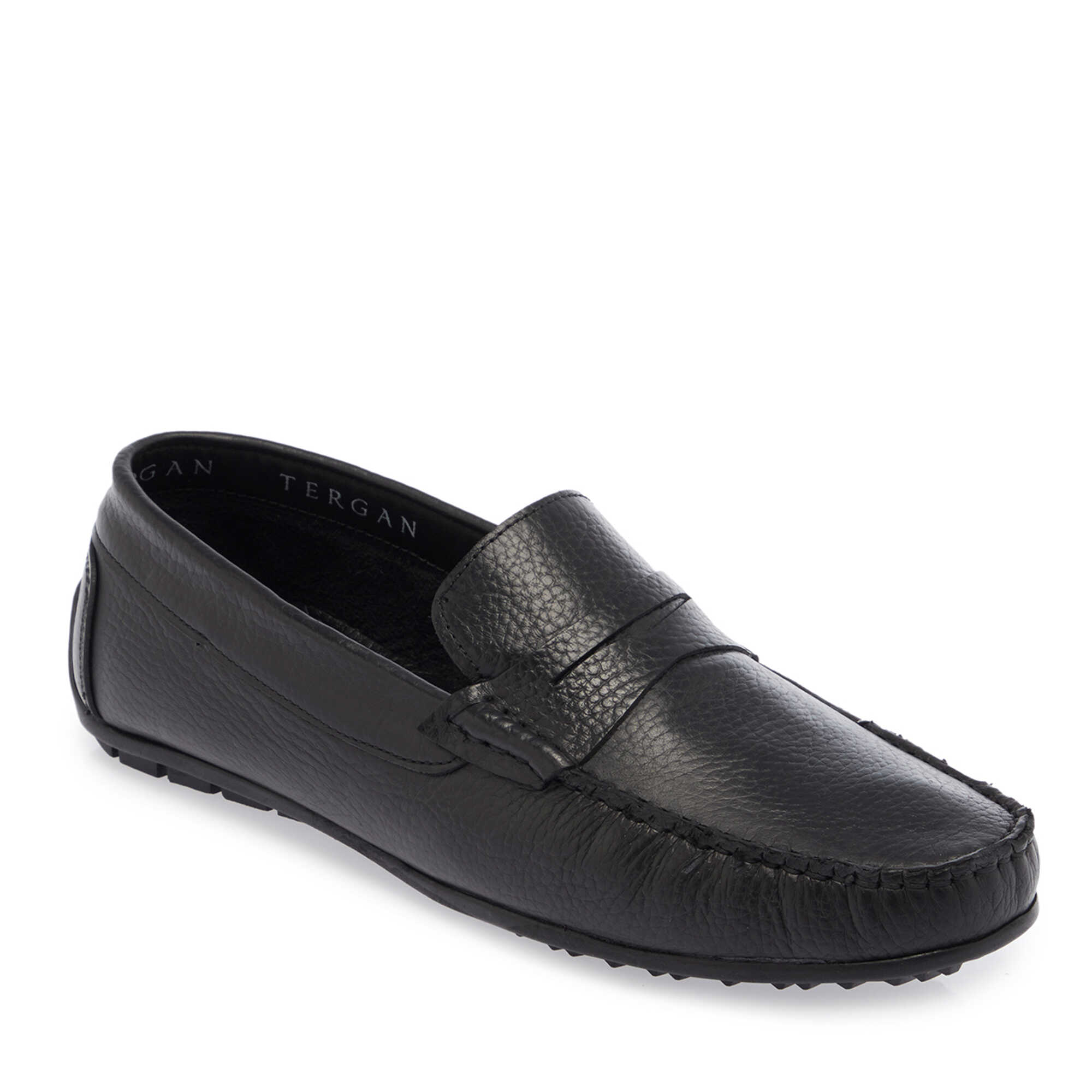 Siyah Hakiki Deri Erkek Loafer - E26I1AY57712-A41