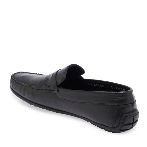 Siyah Hakiki Deri Erkek Loafer - E26I1AY57712-A41 - 2