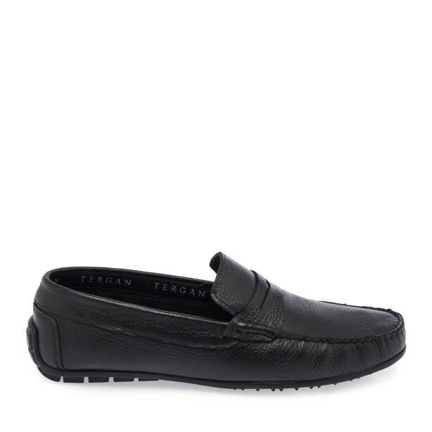 Siyah Hakiki Deri Erkek Loafer - E26I1AY57712-A41 - 3