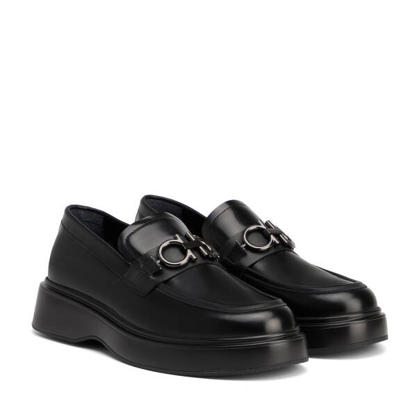 Siyah Hakiki Deri Erkek Loafer - E26S1AY57820-A35 - 2
