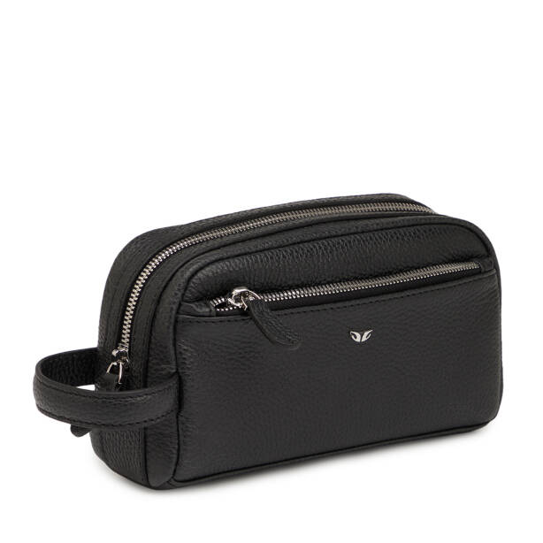 Siyah Hakiki Deri Erkek Portföy Çantası - S1PC00021541-A41 - 2