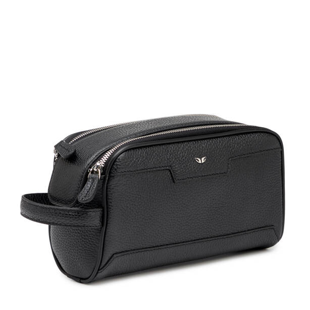 Siyah Hakiki Deri Erkek Portföy Çantası - S1PC00021544-A41 - 2