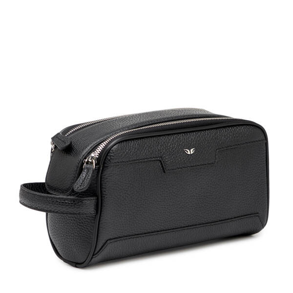 Siyah Hakiki Deri Erkek Portföy Çantası - S1PC00021544-A41 - 2