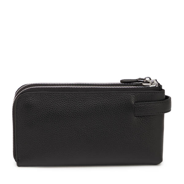 Siyah Hakiki Deri Erkek Portföy Çantası - S1PC00021564-A6F - 3