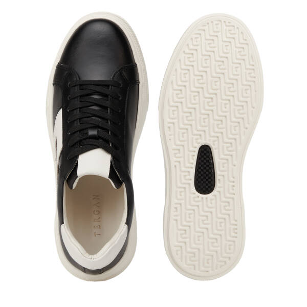 Siyah Hakiki Deri Erkek Sneaker - E26I1AY57749-J52 - 6
