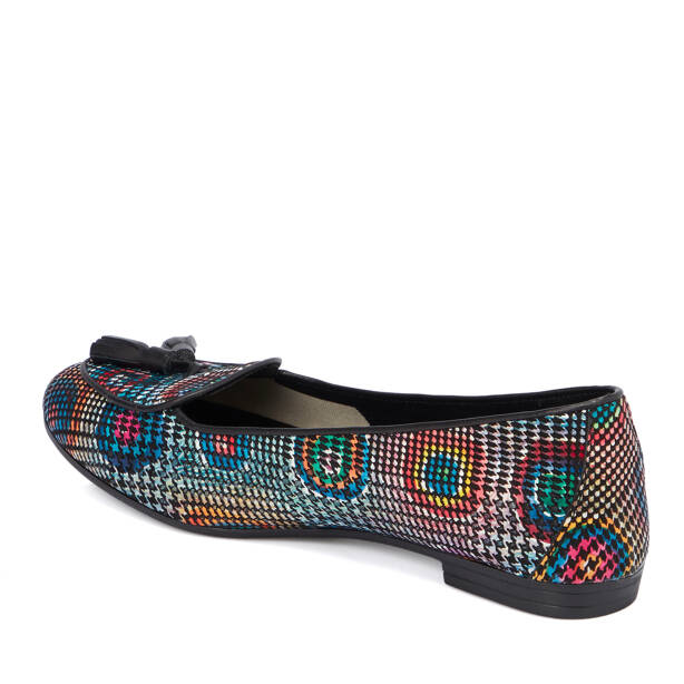 Siyah Hakiki Deri Kadın Babet - K26I1BB68407-M2S - 2