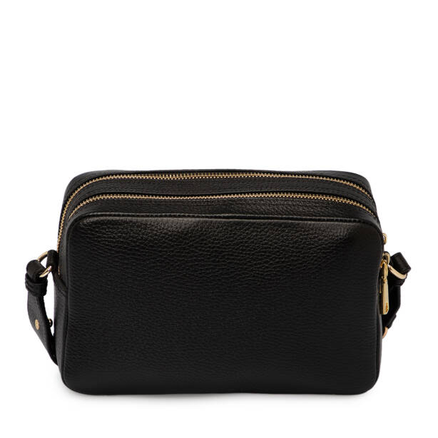 Siyah Hakiki Deri Kadın Çapraz Askılı Çanta - S25K1BC80518-A41 - 3