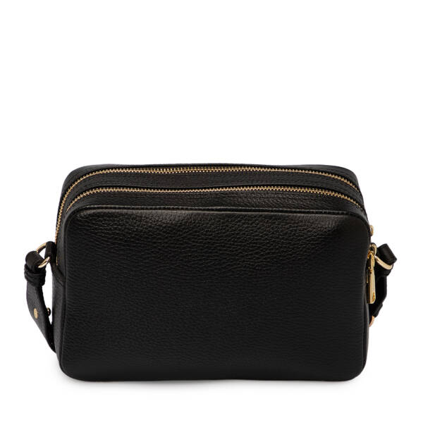 Siyah Hakiki Deri Kadın Çapraz Askılı Çanta - S25K1BC80518-A41 - 3