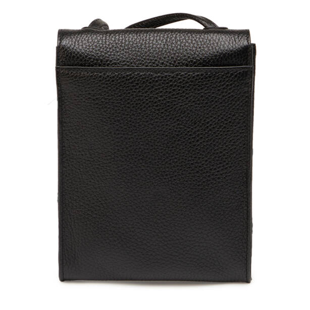 Siyah Hakiki Deri Kadın Çapraz Askılı Çanta - S26Y1BC80168-A41 - 3