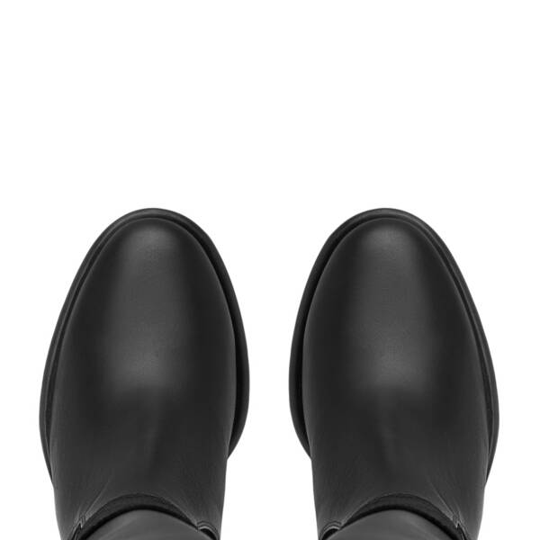Siyah Hakiki Deri Kadın Çizme - K26K1CM68712-F49 - 5
