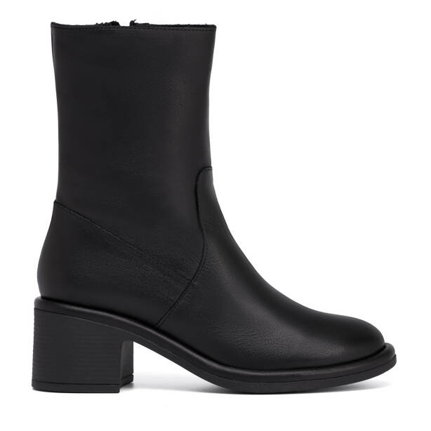 Siyah Hakiki Deri Kadın Çizme - K26K1CM68814-A23 - 1