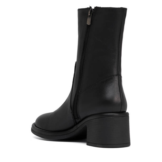 Siyah Hakiki Deri Kadın Çizme - K26K1CM68814-A23 - 3