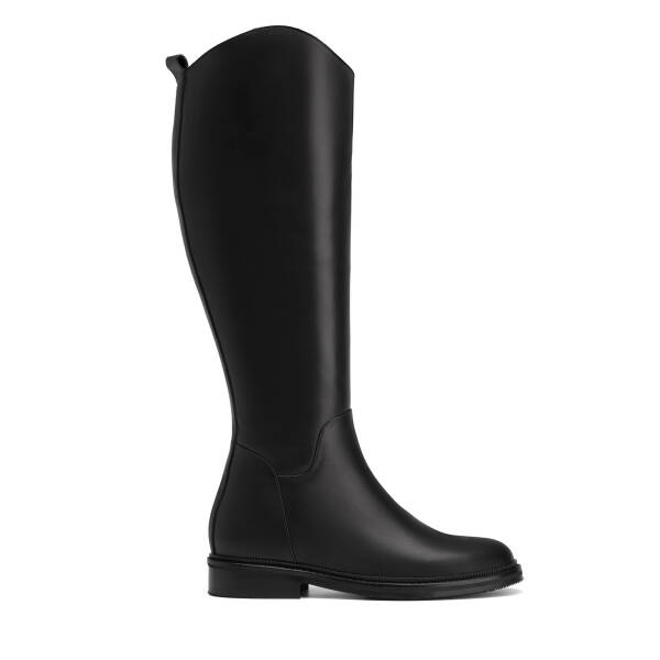 Siyah Hakiki Deri Kadın Çizme - K26K1CM68892-A23 - 1