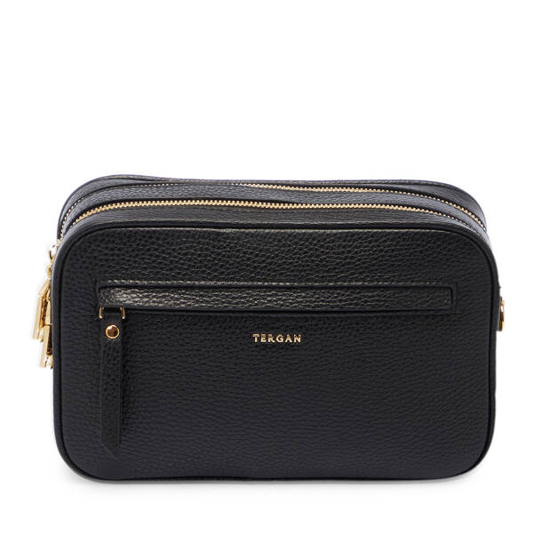 Siyah Hakiki Deri Kadın El Çantası - S26Y1BC80361-A41 - 1