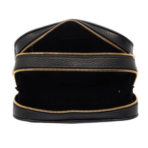 Siyah Hakiki Deri Kadın El Çantası - S26Y1BC80361-A41 - Tergan