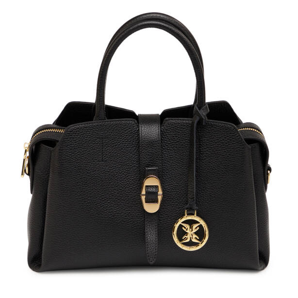 Siyah Hakiki Deri Kadın El Çantası - S26Y1BC80534-A41 - 1