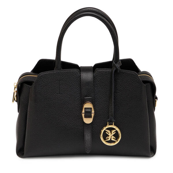 Siyah Hakiki Deri Kadın El Çantası - S26Y1BC80534-A41 - 1