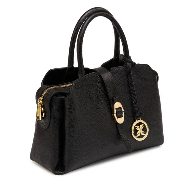 Siyah Hakiki Deri Kadın El Çantası - S26Y1BC80534-A41 - 2