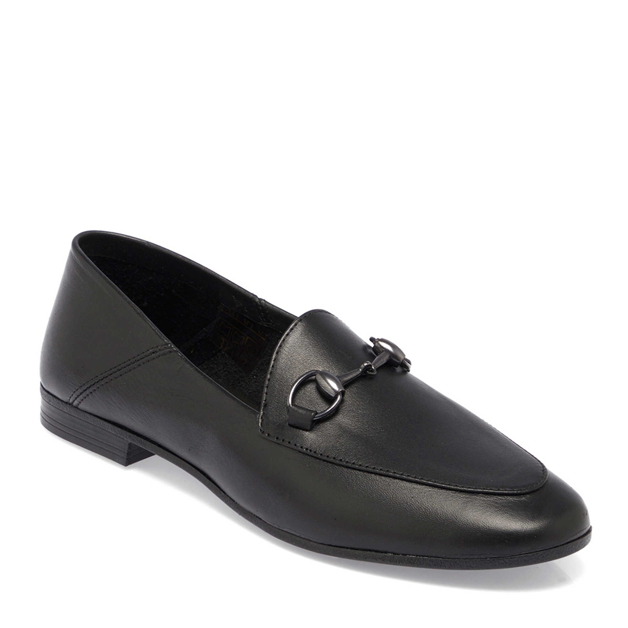 Siyah Hakiki Deri Kadın Loafer - K26I1AY68408-A23
