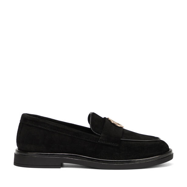 Siyah Hakiki Deri Kadın Loafer - K26I1AY68465-A01 