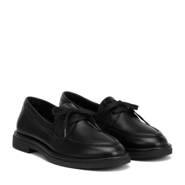Siyah Hakiki Deri Kadın Loafer - K26I1AY68466-A23 - 2