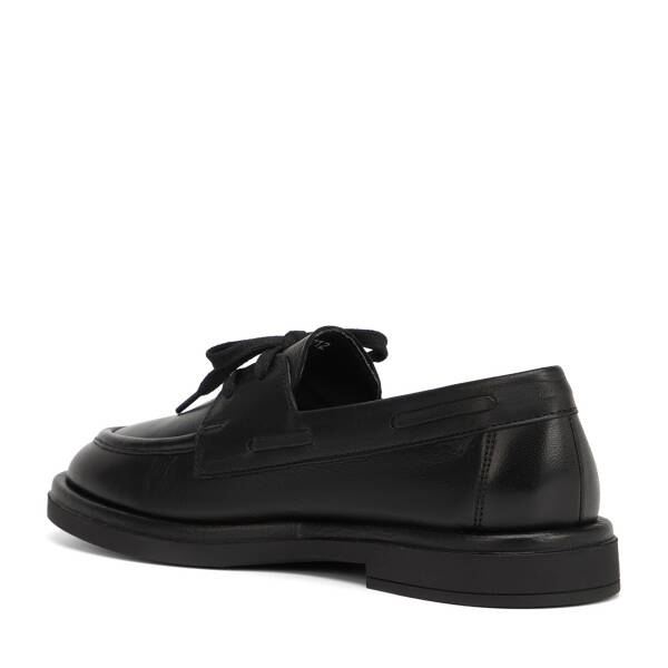 Siyah Hakiki Deri Kadın Loafer - K26I1AY68466-A23 - 4