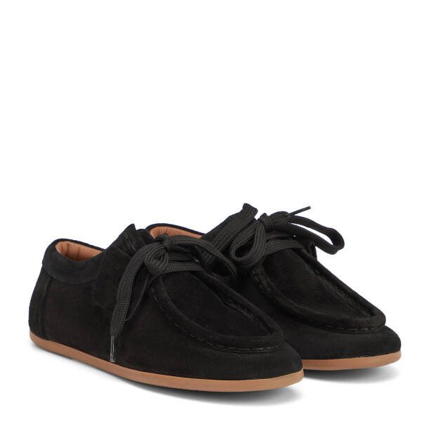 Siyah Hakiki Deri Kadın Loafer - K26I1AY68668-A01 - 2