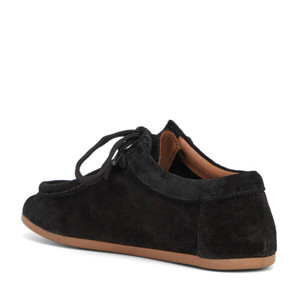 Siyah Hakiki Deri Kadın Loafer - K26I1AY68668-A01 - 4